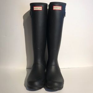 NWOT Hunter Rain Boots Black